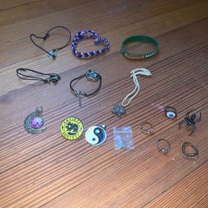 Miscellaneous Bracelets, Pendants, Pins, Rings